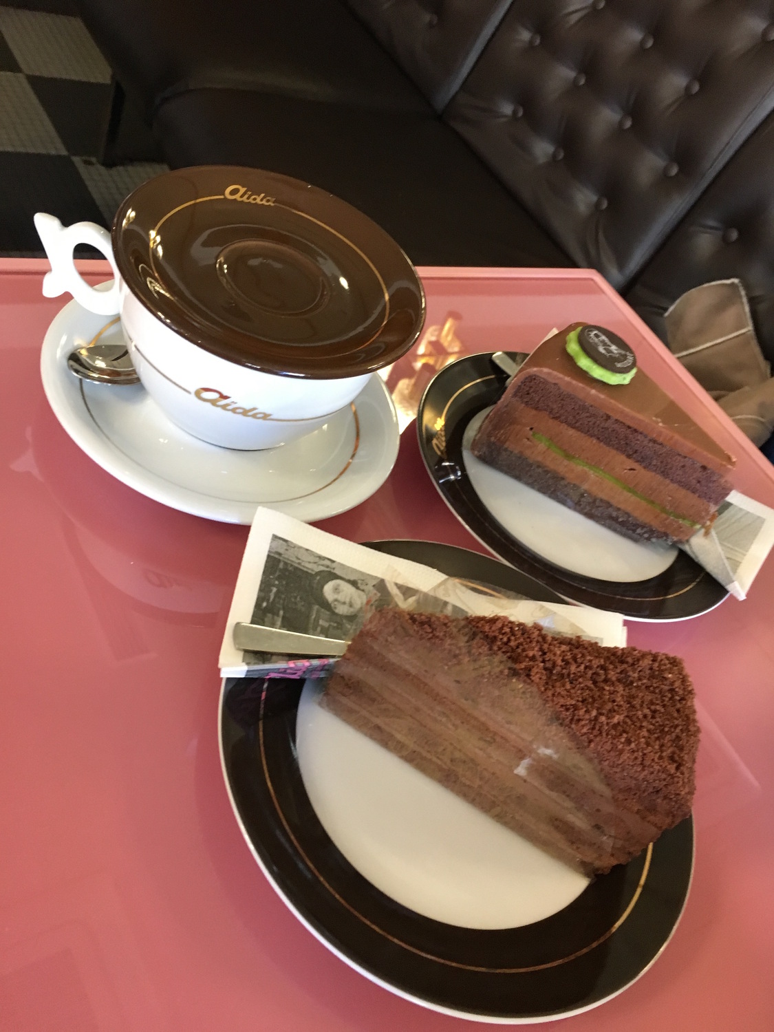 Кофейни Вены Торт Захер