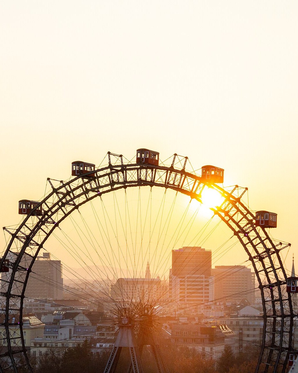 Колесо обозрения Riesenrad в Пратере